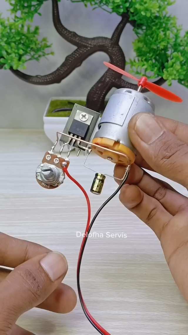 کنترل دور موتور DC